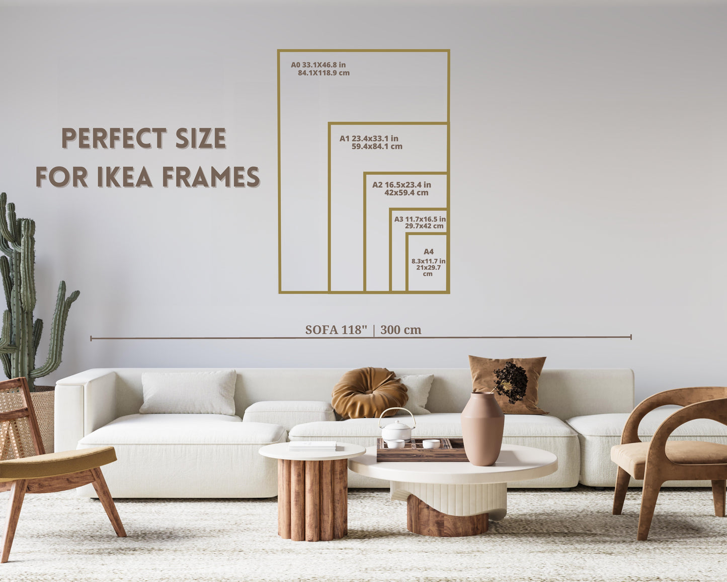 Samurai Warrior in Motion Poster