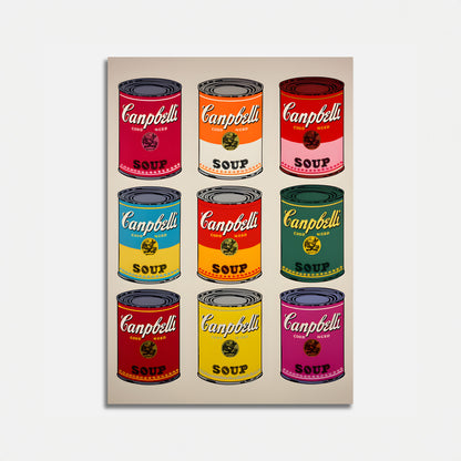 Soup Cans Kitchen – Poster