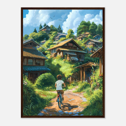 Bike Ride to Home – Poster