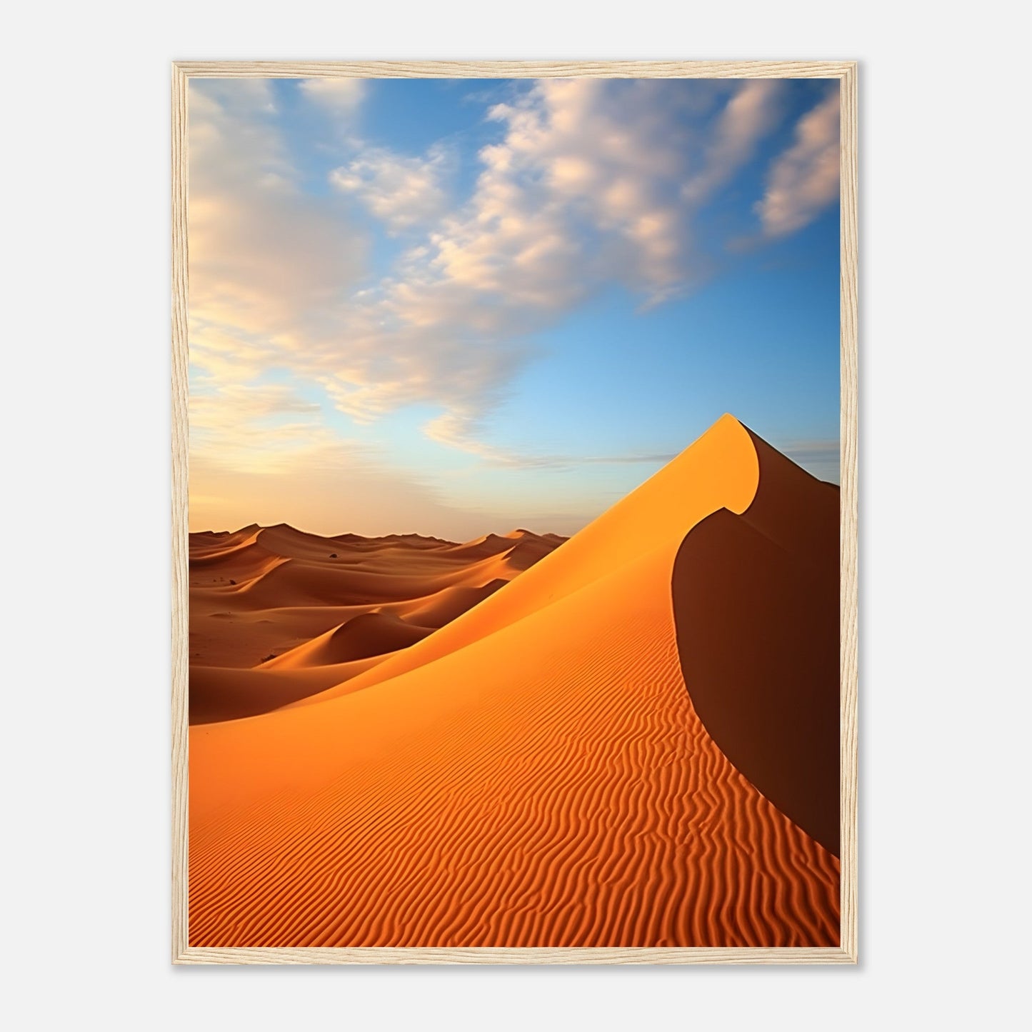 Dunas del desierto - Póster