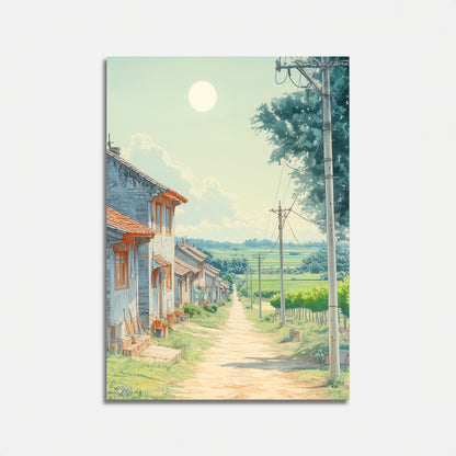 Old Roads of Japan – Poster