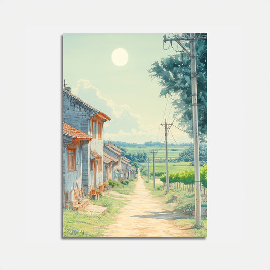 Old Roads of Japan – Poster