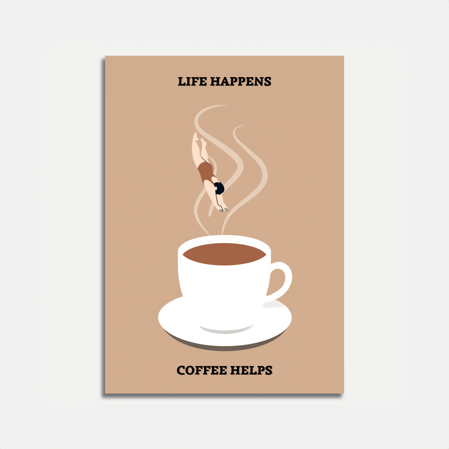 Coffee Plunge – Poster