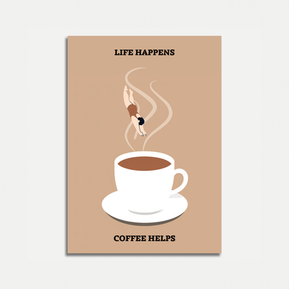 Coffee Plunge – Poster