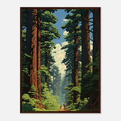 Japanese Forest - Poster