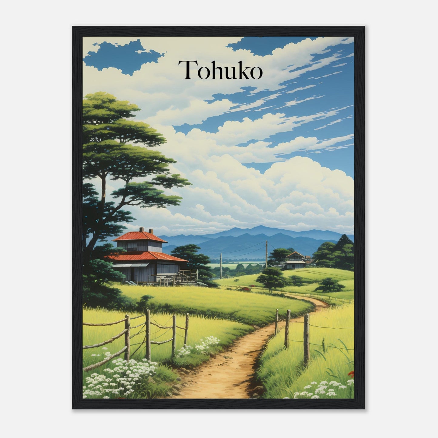 Tohuko Region Japan - Poster