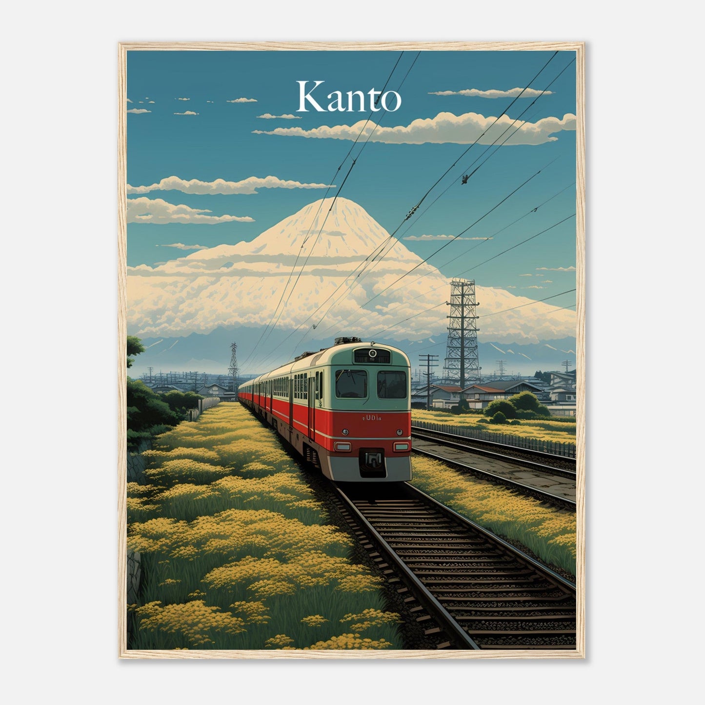 Kanto Region Japan - Poster