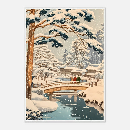 Silent Snow in Japan – Poster