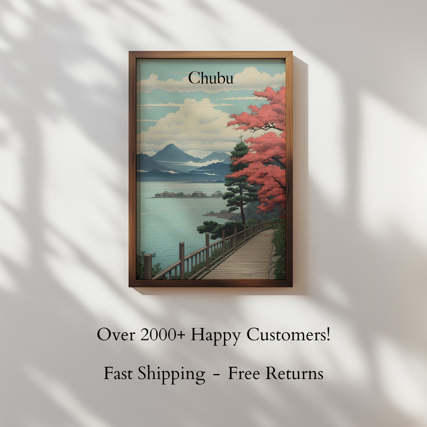 Chubu Region Japan - Poster