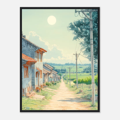 Old Roads of Japan – Poster