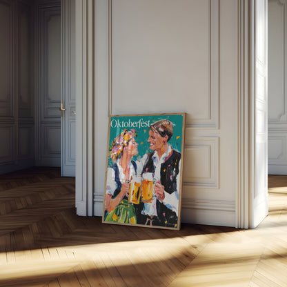 Festive Oktoberfest Beer Celebration Poster