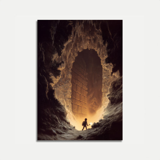 Ancient Temple Discovery Adventure Poster