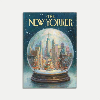 New York City Snow Globe Poster