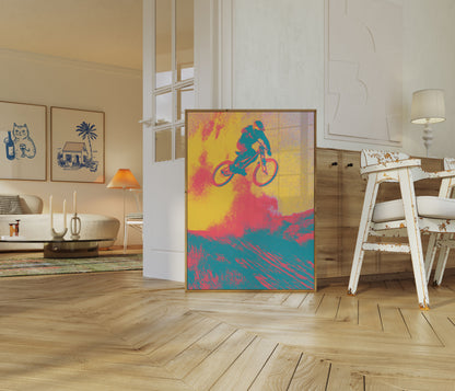 Poster Salto Aria Mountain Bike