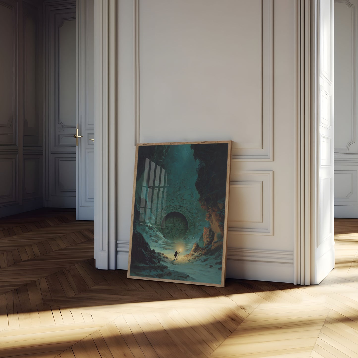 Ancient Underground Temple Discovery Poster