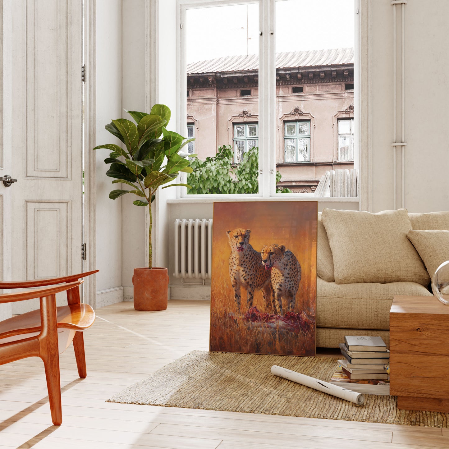 Jachtluipaarden Na de Jacht Poster