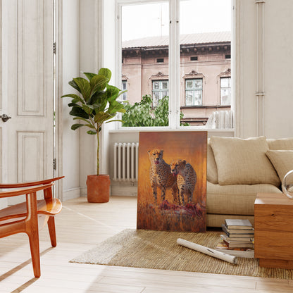 Jachtluipaarden Na de Jacht Poster