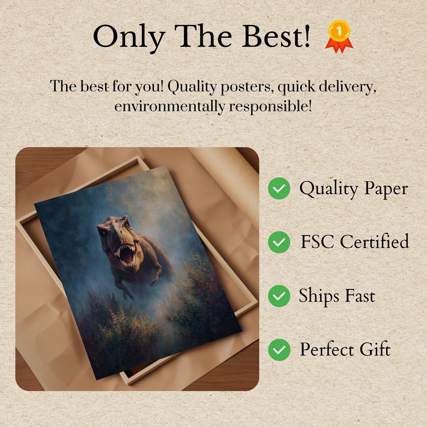 Póster de Furia de Depredador Prehistórico