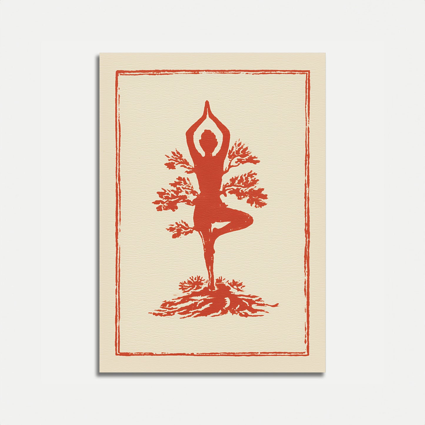 Tree of Yoga Balance Poster