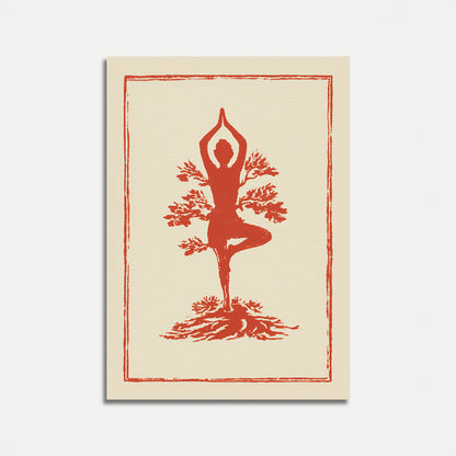 Tree of Yoga Balance Poster