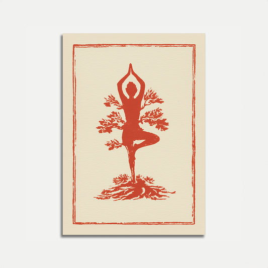 Tree of Yoga Balance Poster