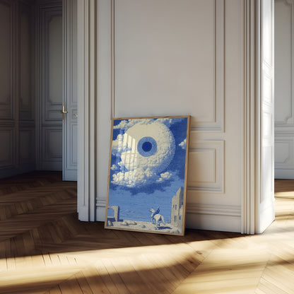 Giant Eye in Sky Poster
