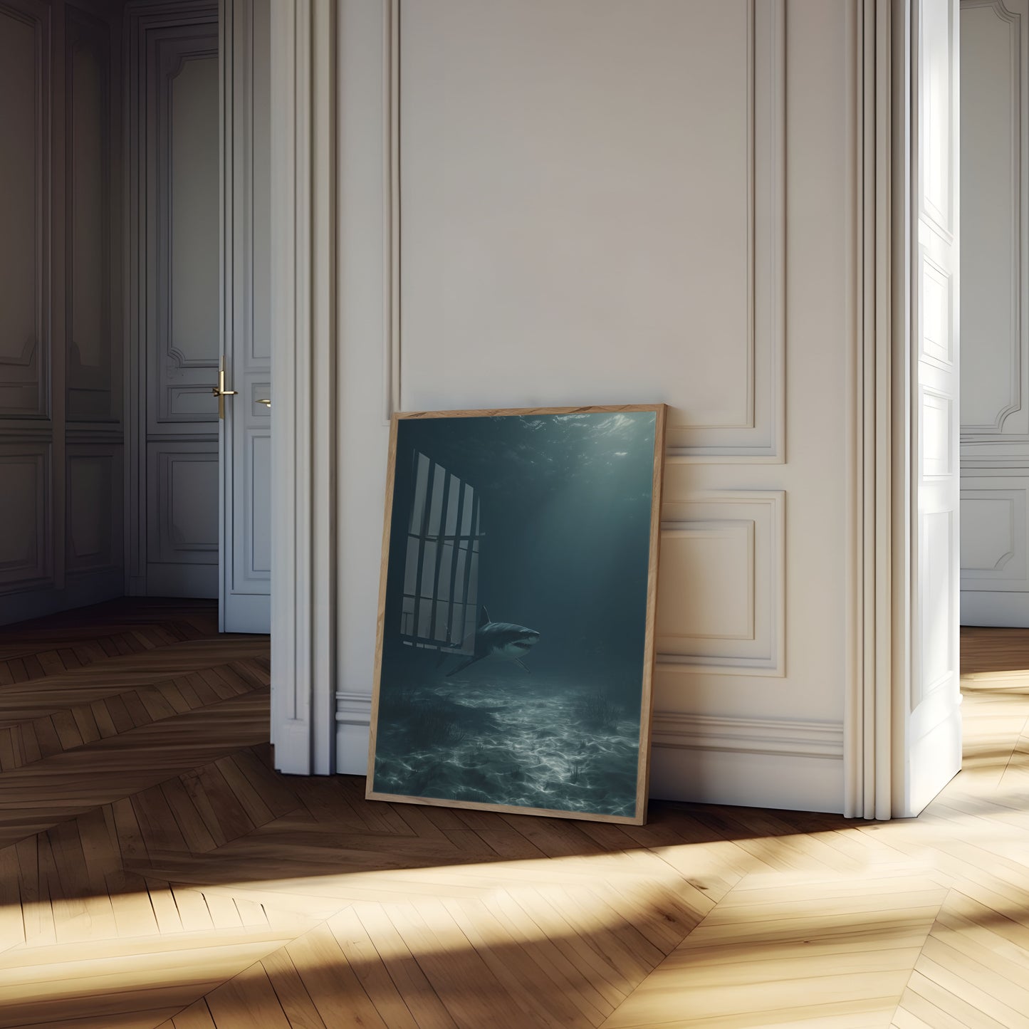 Dark Ocean Predator Poster