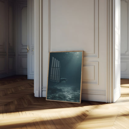 Dark Ocean Predator Poster