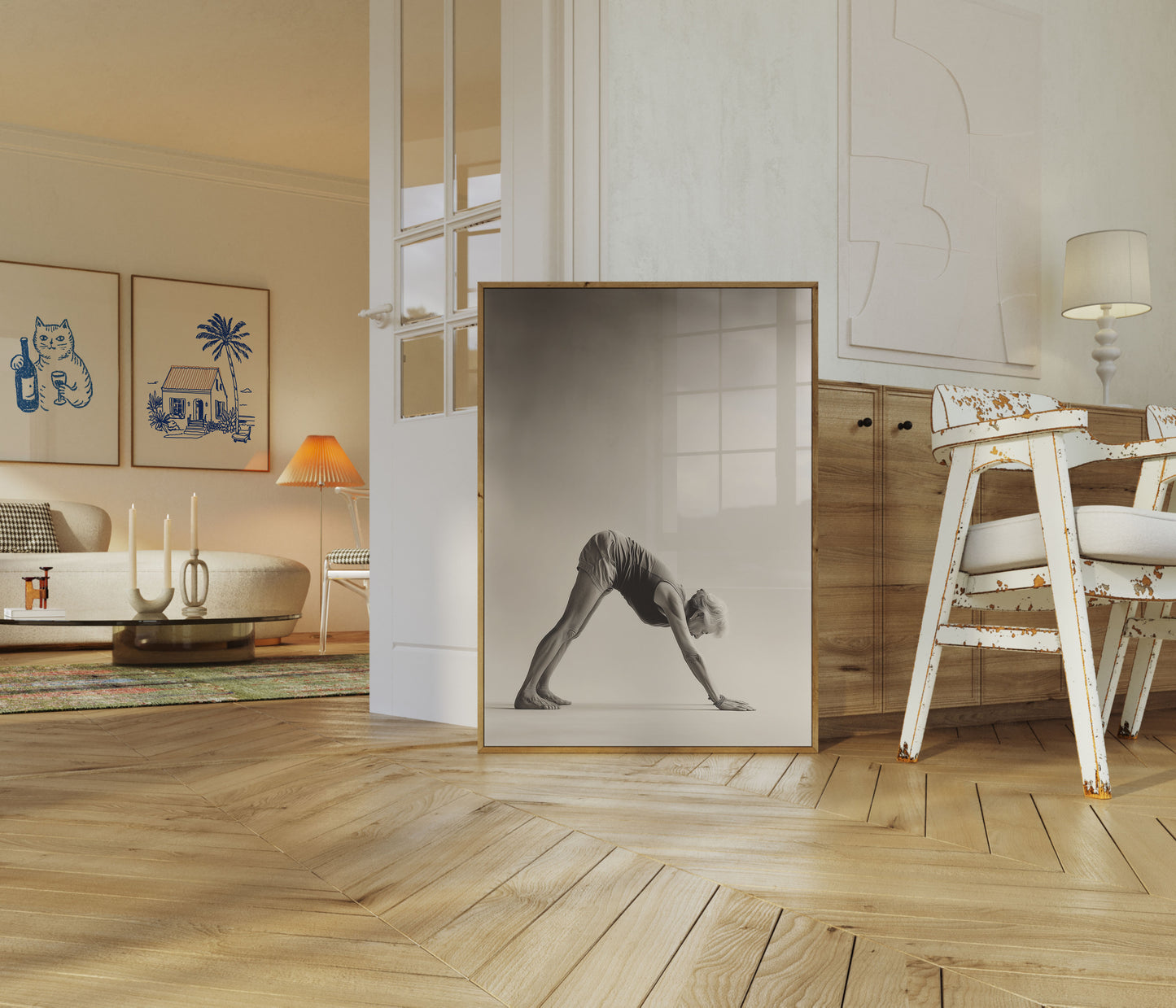 Poster di Posa Yoga Serena