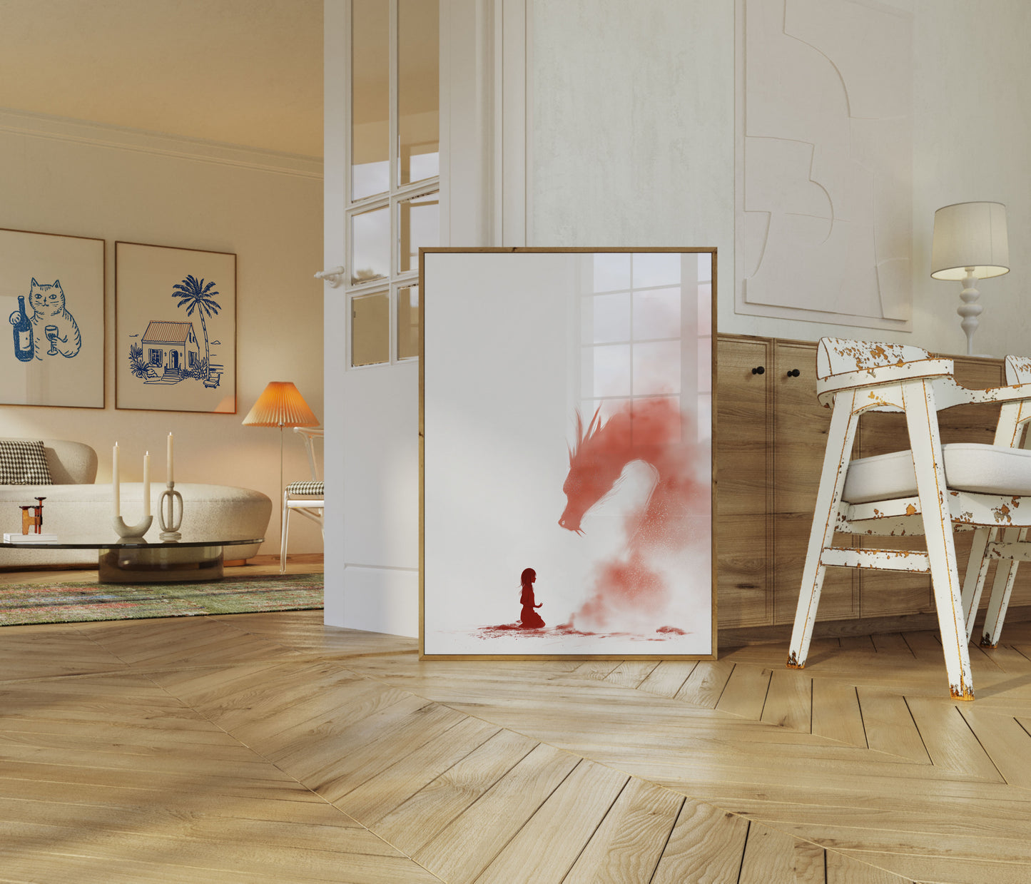 Crimson Dragon Encounter Poster