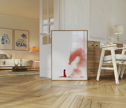 Crimson Dragon Encounter Poster