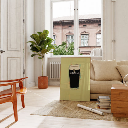 Classic Guinness Dark Beer Poster