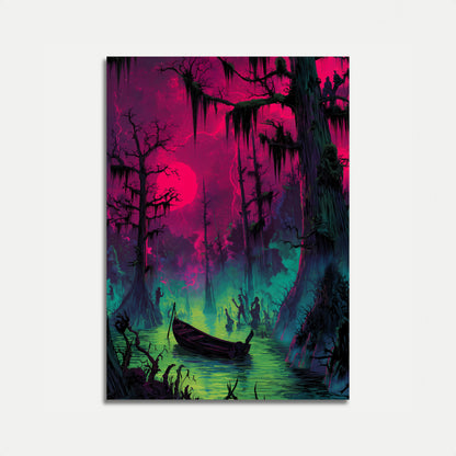 Mystical Bayou Nightmare Poster