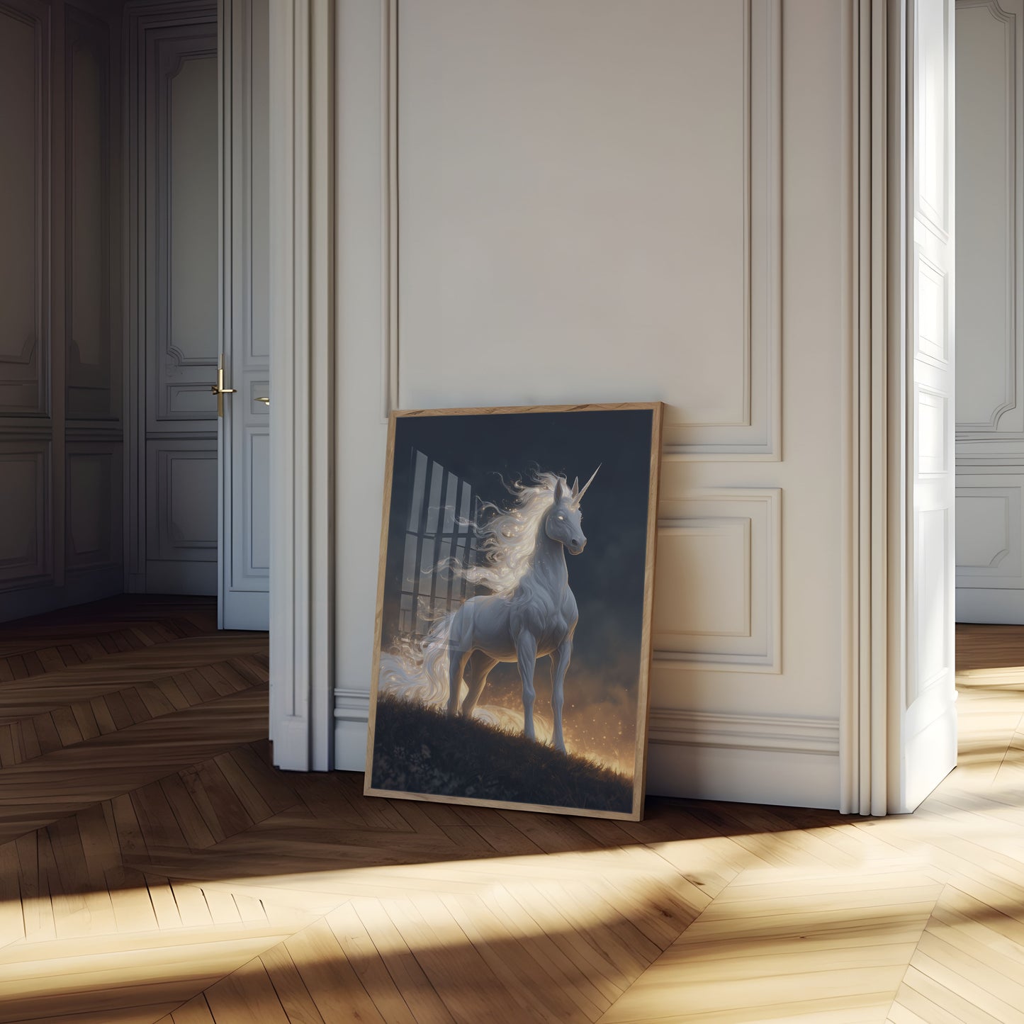 Poster Mistico dell'Unicorno Etereo