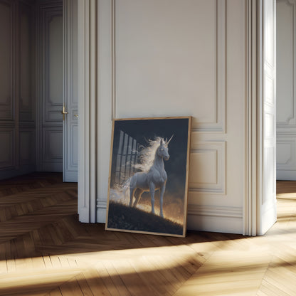 Poster Mistico dell'Unicorno Etereo