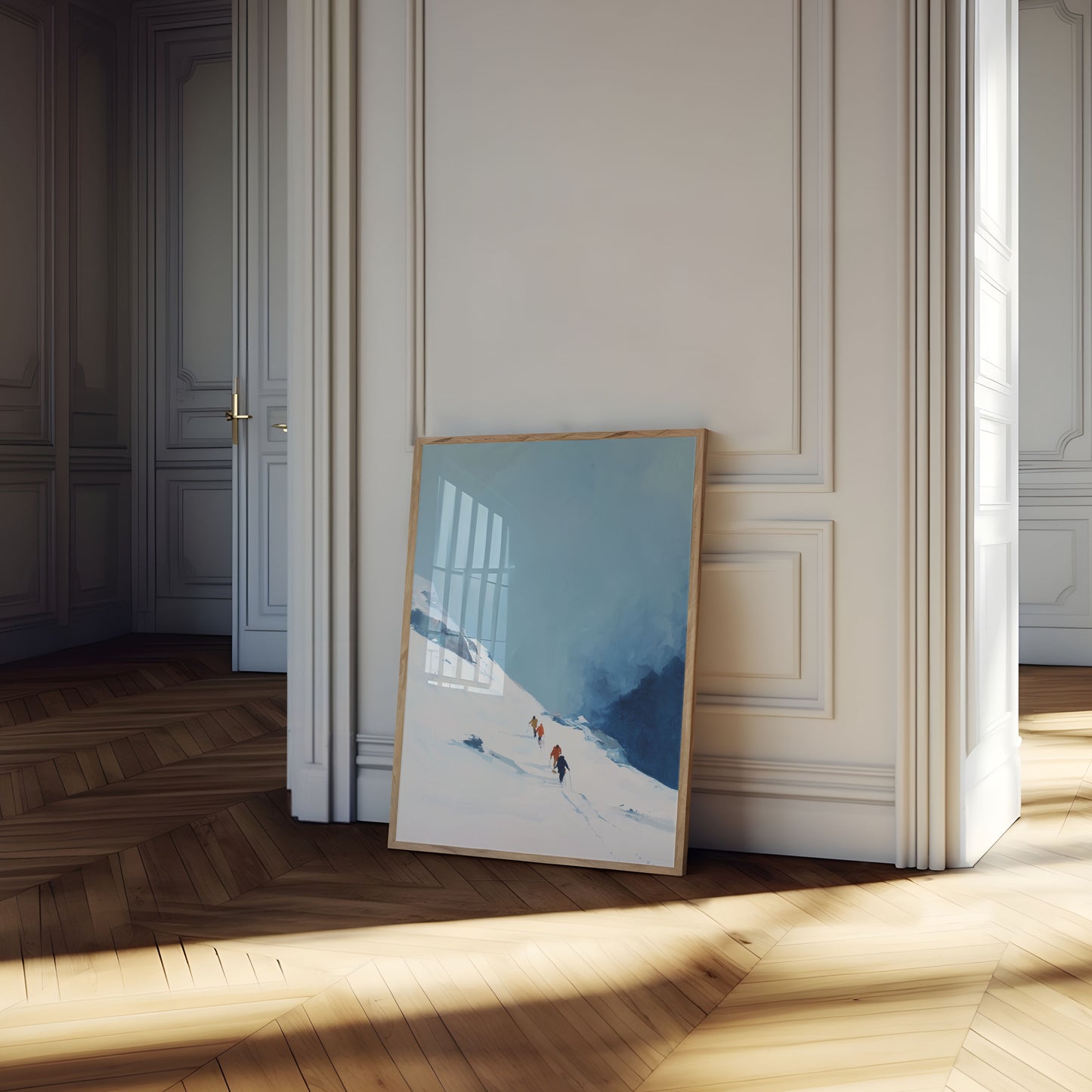 Everest Ascent Winter Poster