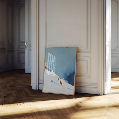 Everest Ascent Winter Poster