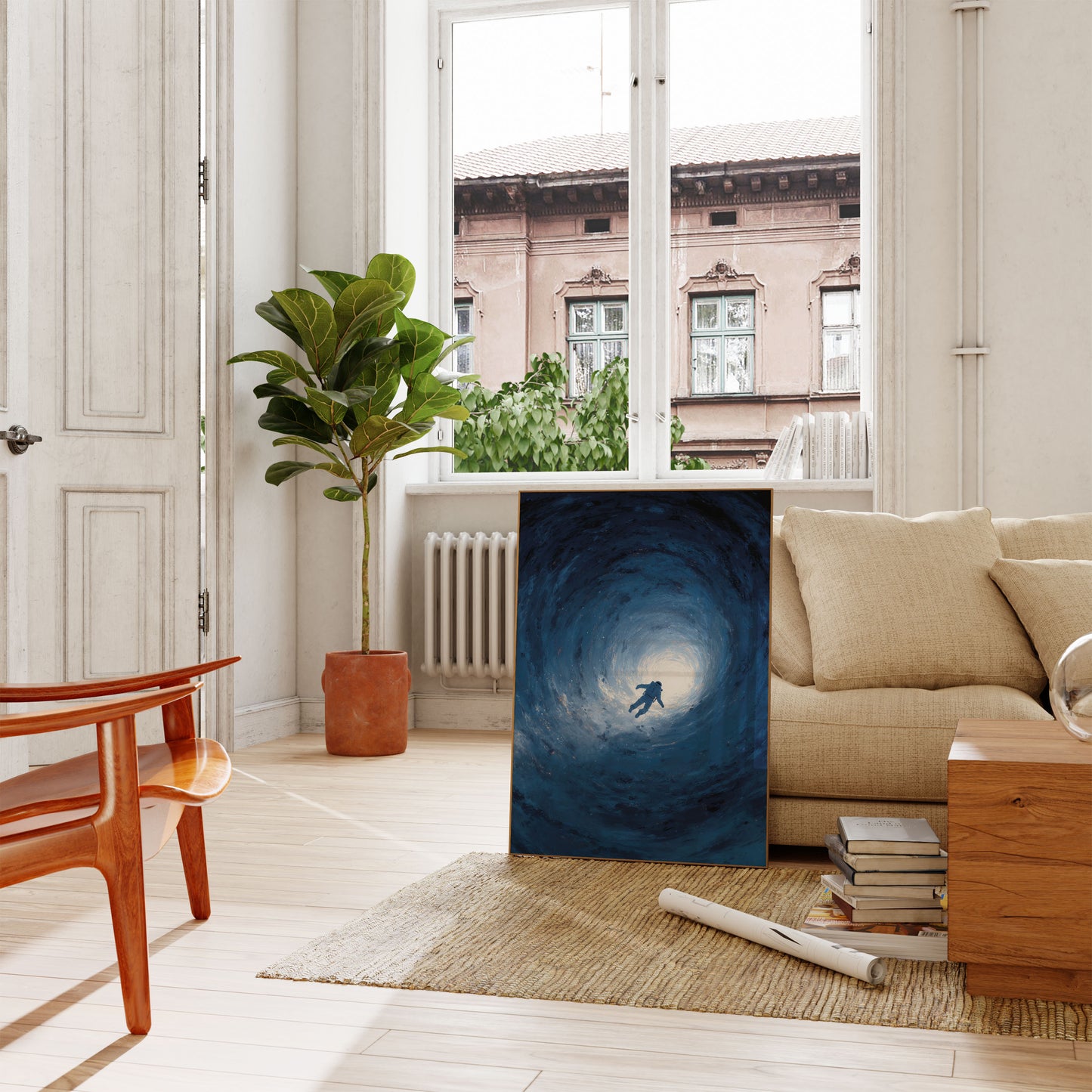 Zagubiony w Kosmicznym Tunelu Plakat