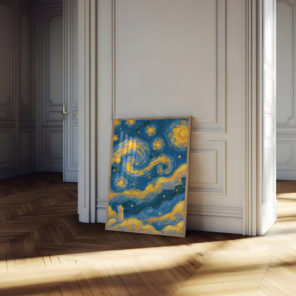 Poster Cielo Stellato Notturno