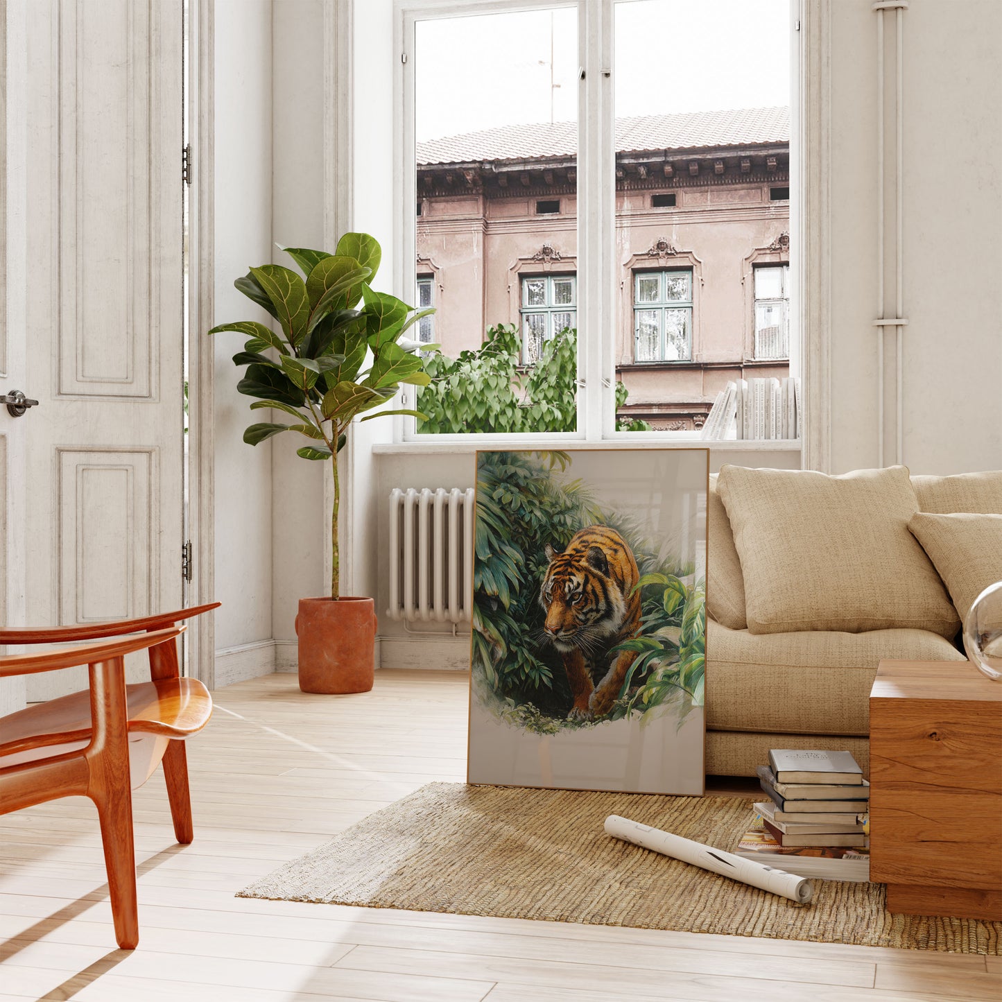 Jungle Guardian Wildlife Poster