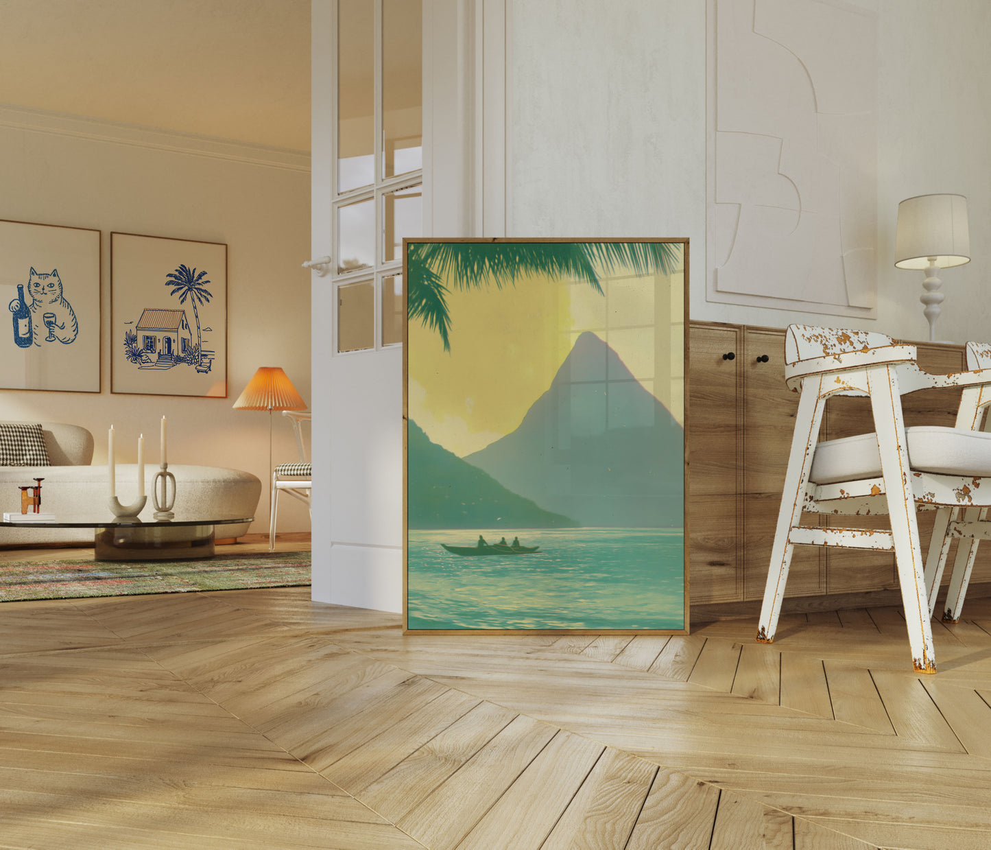 Poster: Serenità del Lago di Montagna