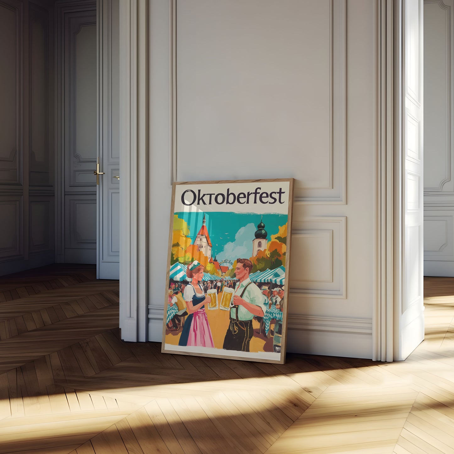 Bavaria Oktoberfest Beer Festival Poster