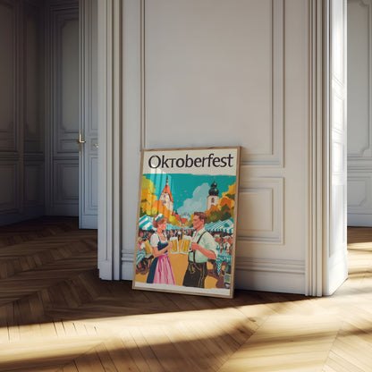 Bavaria Oktoberfest Beer Festival Poster