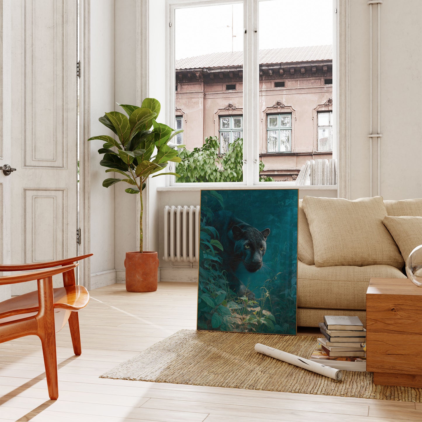 Černá Pantera v Džungli Plakát