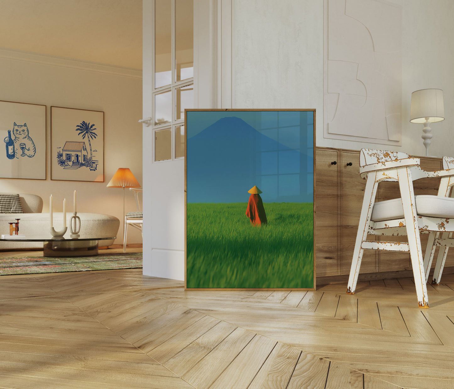 Plakat: Munk i Smaragdmark