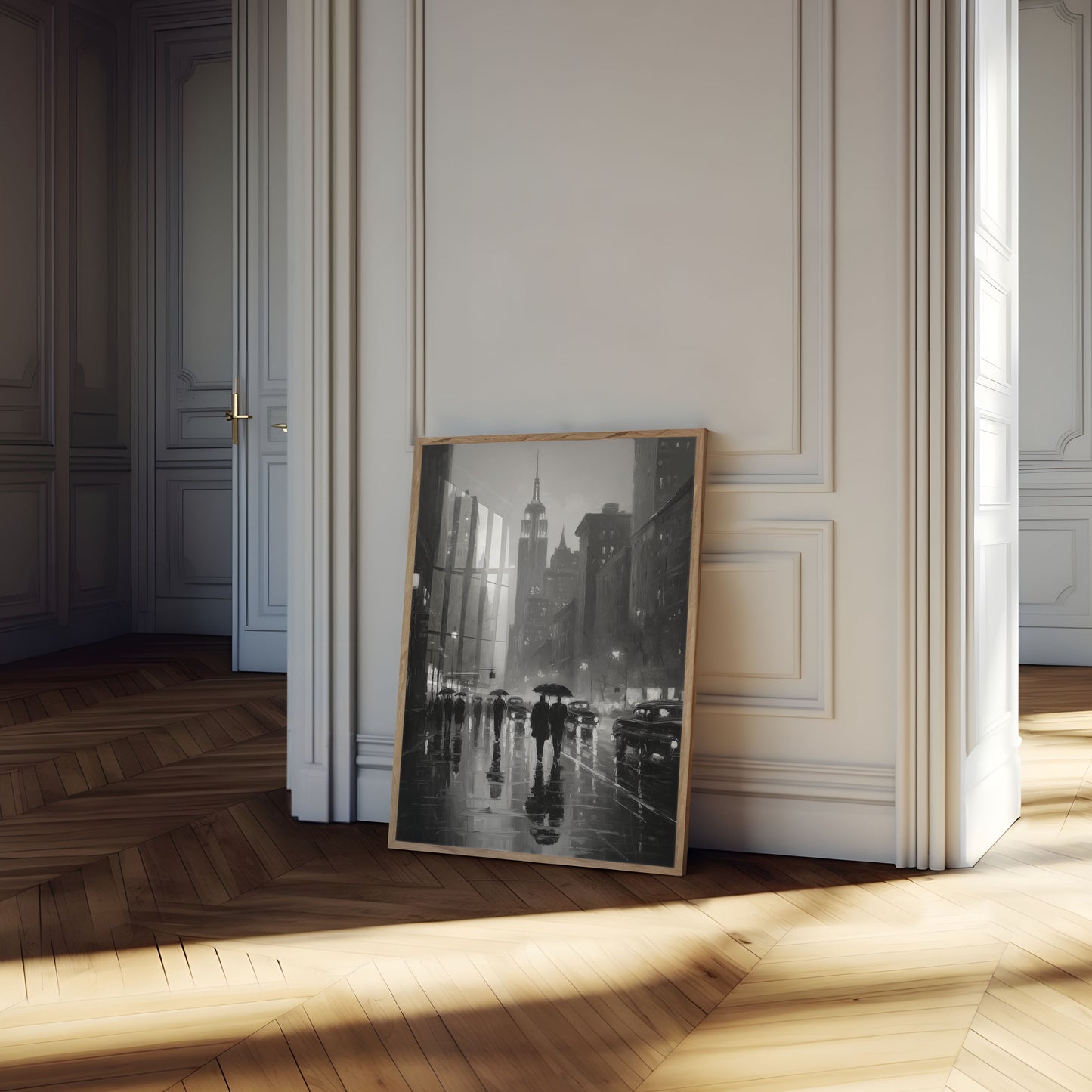 Rainy New York City Poster