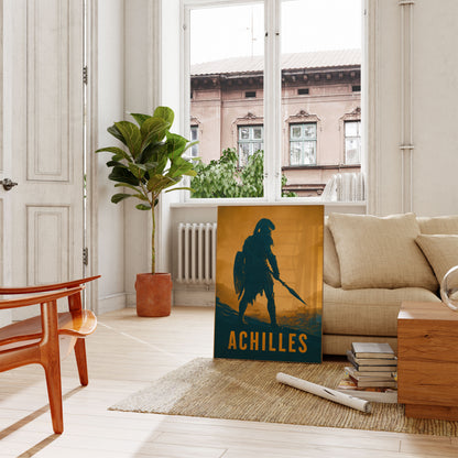 Achilles Warrior Ancient Hero Poster