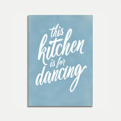 Kitchen Dancing Fun Poster