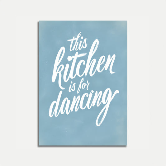 Kitchen Dancing Fun Poster