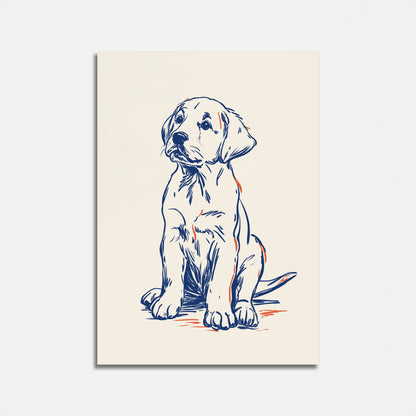 Loyal Companion Sketch Poster